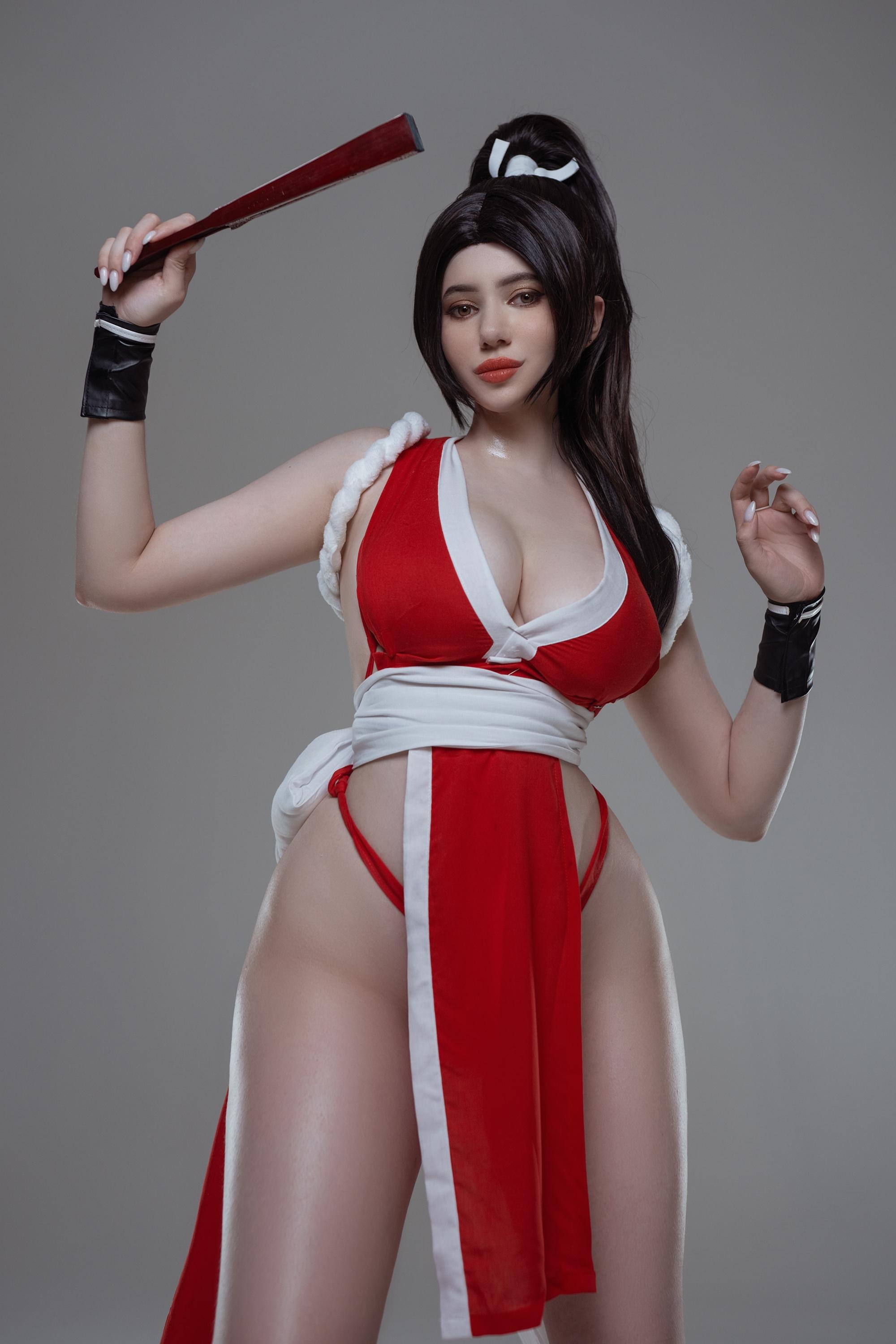 图片[1]-Alina Becker – NO.032 Mai Shiranui[58P]-XikXak